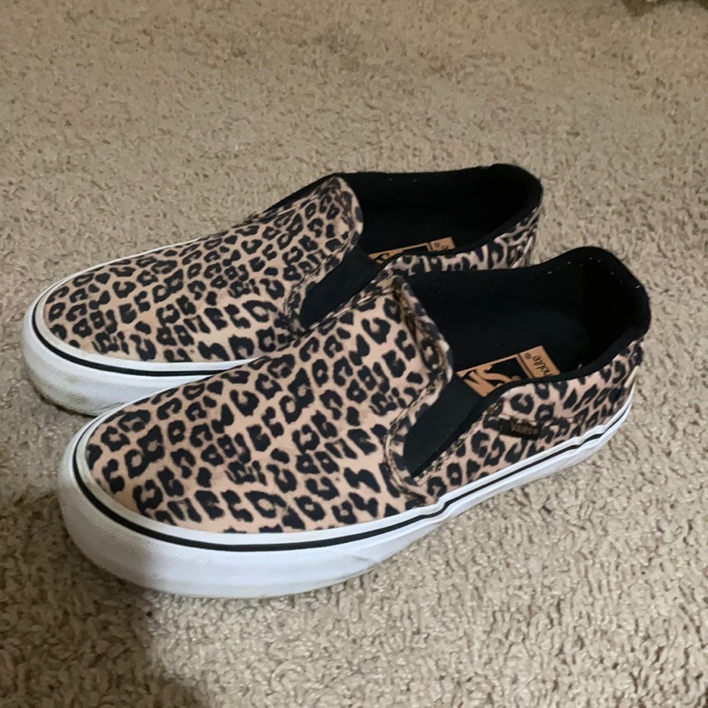 Cheetah Print Vans
